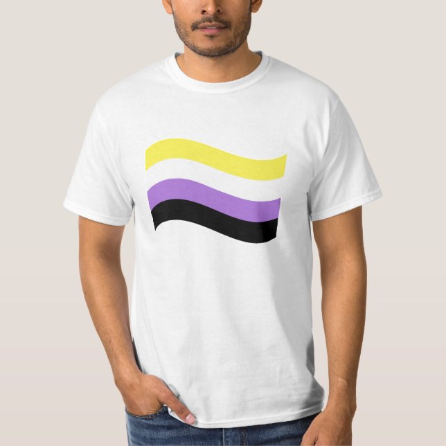 Waving-Flag T-Shirt (Vorderseite)