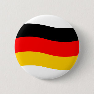 Waving German Flag Button