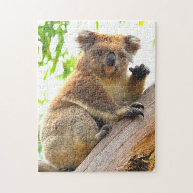 WAVING KOALA 11x14 INCH Puzzle (Vertikal)