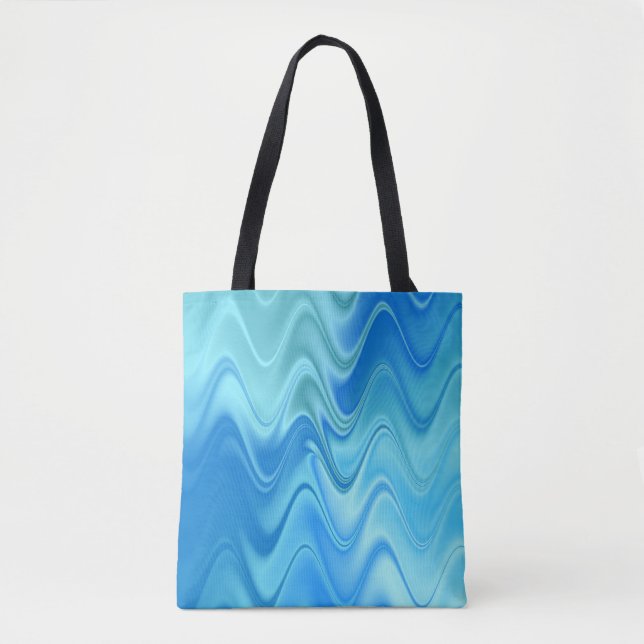 Wavy Blue Abstrakt (Vorderseite)