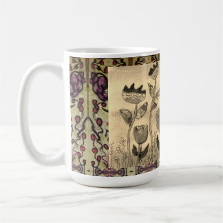 Wavy-Blume Kaffeetasse