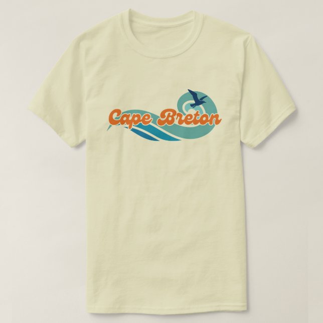 Wavy Days Cape Breton T-Shirt (Design vorne)