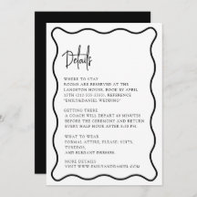 Wavy Frame, Wavy Ränder, modern, Details Karte