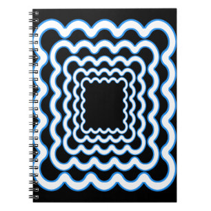 Wavy Frames Notizblock