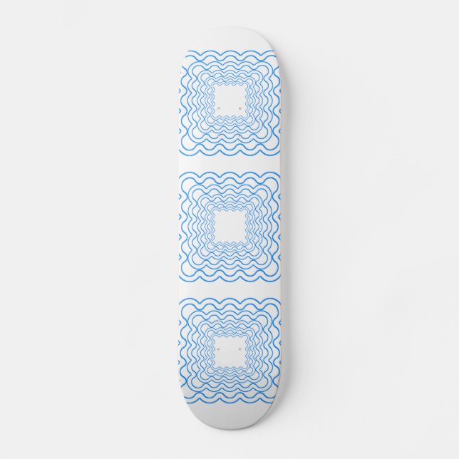 Wavy Frames Skateboard (Vorderseite)