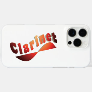Wavy Klarinette iPhone 16 Pro Max Hülle