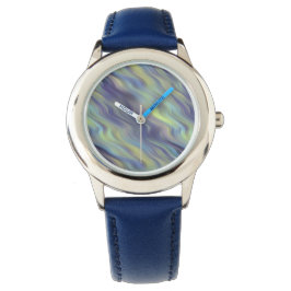 Wavy Lavender Texture Armbanduhr