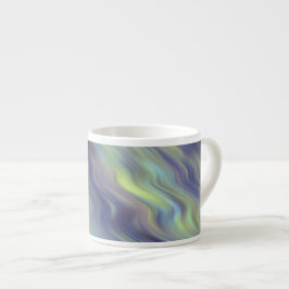 Wavy Lavender Texture Espressotasse