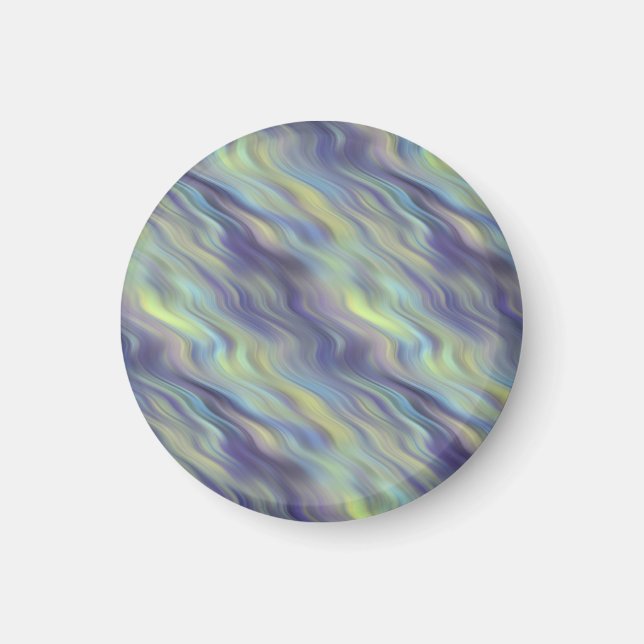 Wavy Lavender Texture Magnet (Vorne)