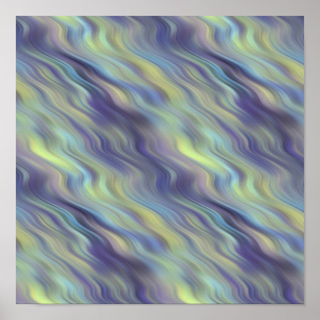 Wavy Lavender Texture Poster (Vorne)