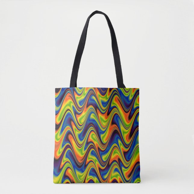 Wavy Multicolor Abstrakt (Vorderseite)