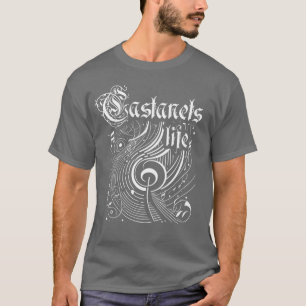 Wavy Music Castanets T-Shirt