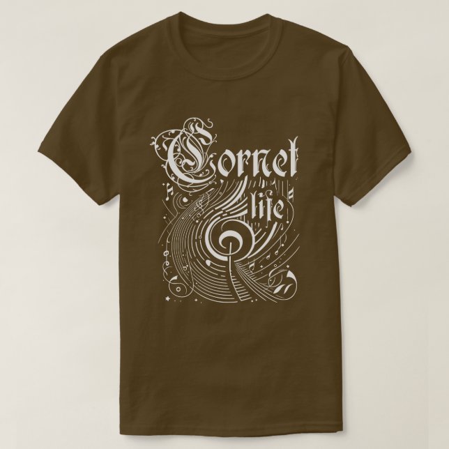 Wavy Music Cornet Life T-Shirt (Design vorne)