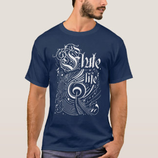 Wavy Music Flute Life T-Shirt