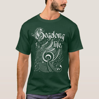 Wavy Music Hegelong Life T-Shirt