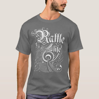 Wavy Music Rattle Life T-Shirt