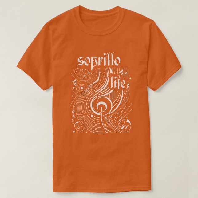Wavy Music Soprillo Life T-Shirt (Design vorne)