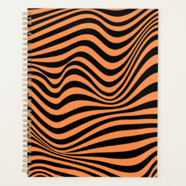 Wavy Optical Illusion Muster Planer