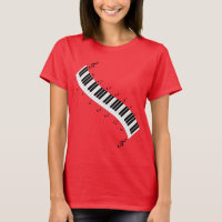 Wavy Piano Keyboard, beliebtes Design,
