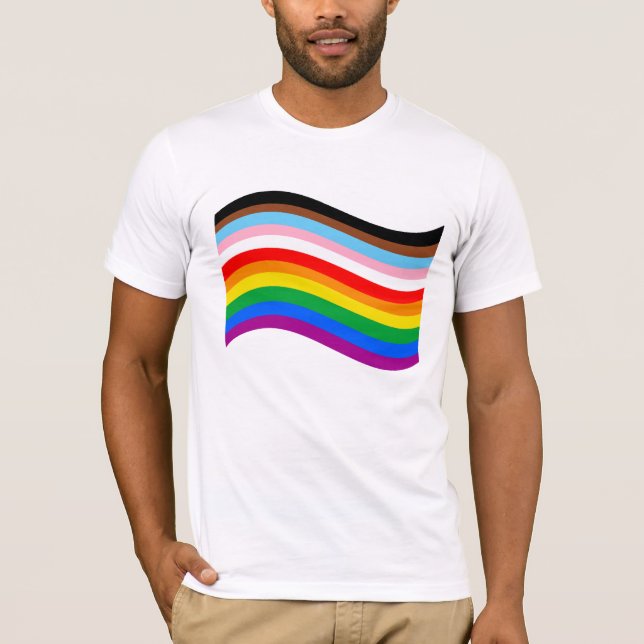 Wavy Progress Prive Striping T - Shirt (Vorderseite)