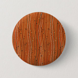 Wavy Red Stripes japanisch Abstrakt Button