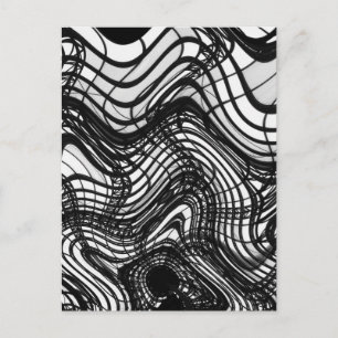 Wavy, Schwarz-Weiß-Decke, 2016   SVP-Bilder Postkarte