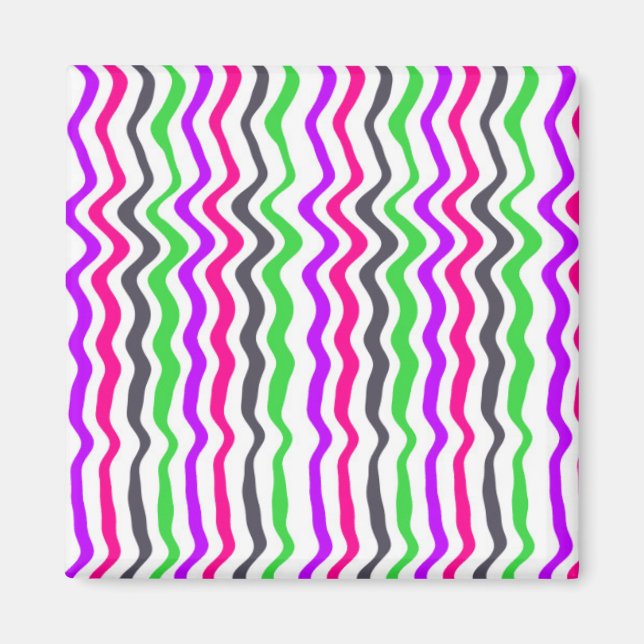 Wavy Stripe 2014 Magnet (Vorne)