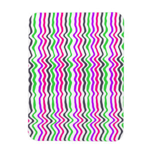 Wavy Stripe 2014 Magnet