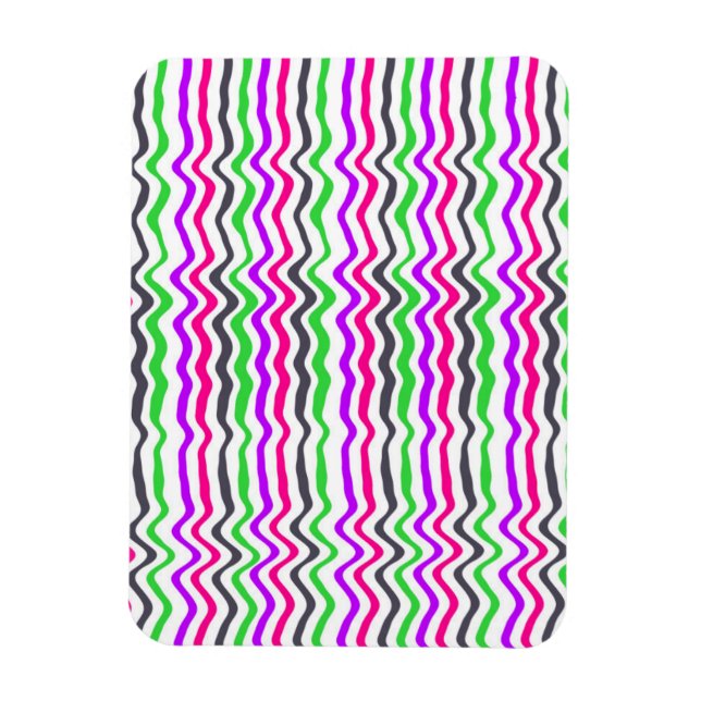 Wavy Stripe 2014 Magnet (Vertikal)