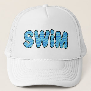 Wavy Swim Hat Truckerkappe