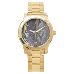 Wavy Wood TIME Stück Armbanduhr