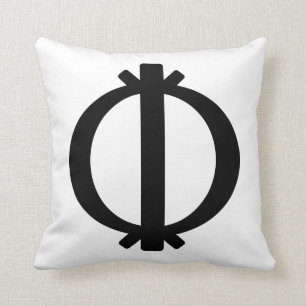 Wawa ABA   Symbol von Härte und von Beweglichkeit Kissen