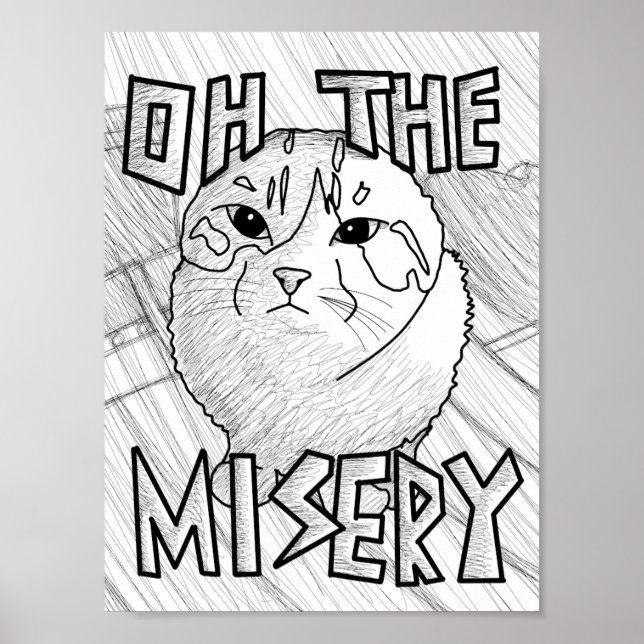 Wawa Cat Poster (Vorne)