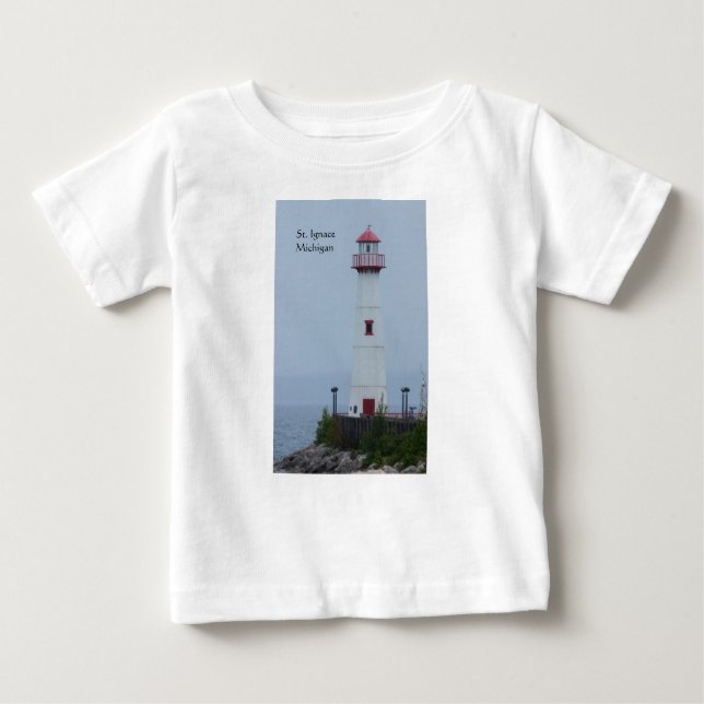 Wawatam im Nebel Baby T-shirt (Vorderseite)