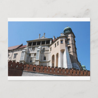 Wawel Royal Castle in Cracow Postkarte