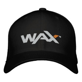 WAX Logo-Hut Bestickte Baseballkappe