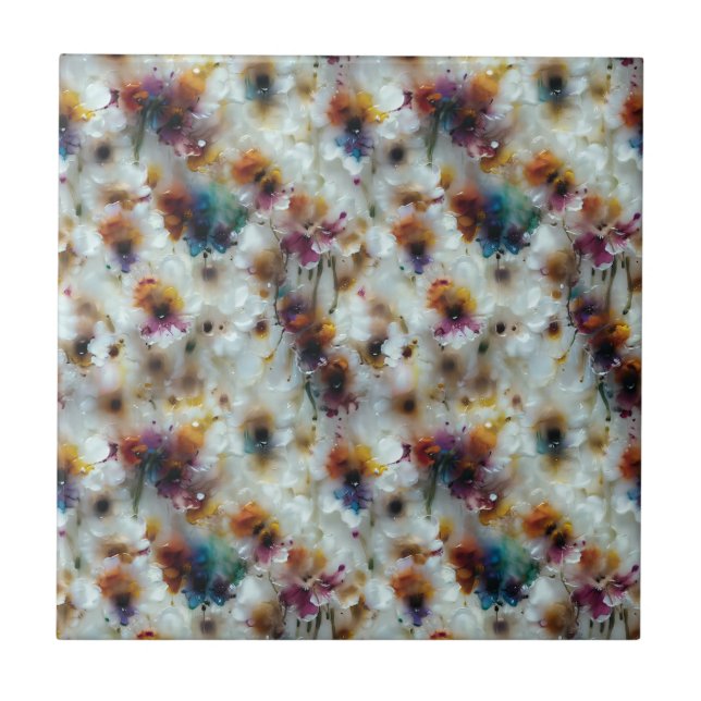 Wax Petal Fliese (Vorderseite)