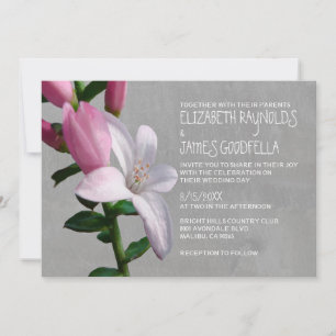 Waxblume Hochzeit Einladungen