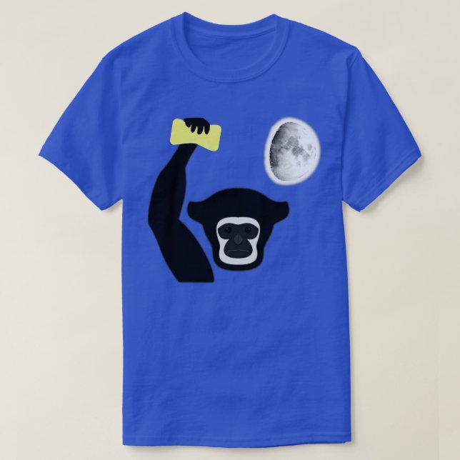 Waxing Gibbon Waxing Gibbous T-Shirt (Design vorne)