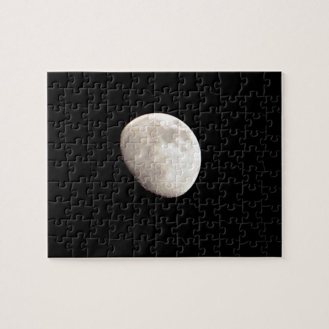 Waxing Gibbous Moon Puzzle (Horizontal)