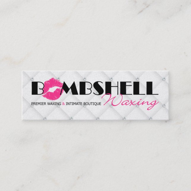 Waxologist Visitenkarten Mini Visitenkarte (Vorderseite)