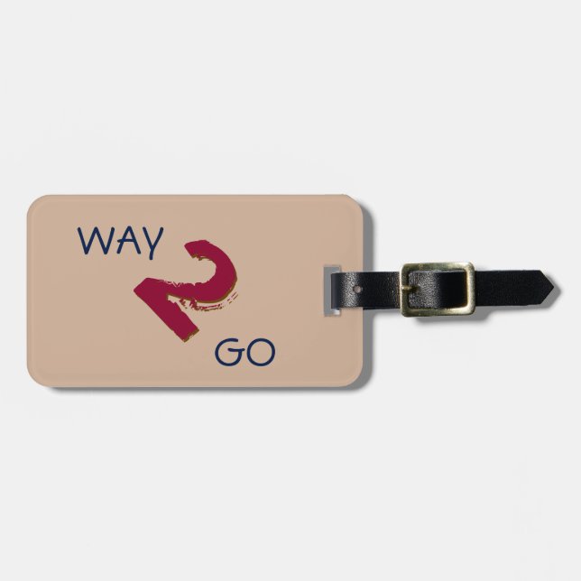 WAY2GO GEPÄCKANHÄNGER (Vorderseite horizontal)
