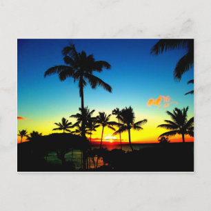 WAY COOL MAUI SUNSET! POSTKARTE