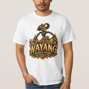 Wayang Indonesisches Erbe v3 T-Shirt
