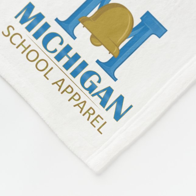 Wayland Gewerkschaft Wildcats #8 Fleecedecke (Ecke)