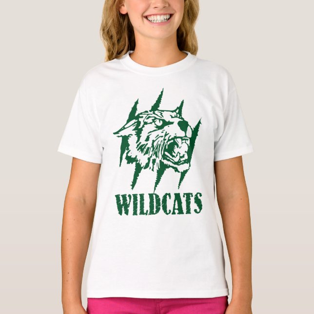 Wayland Gewerkschaft Wildcats #9 T-Shirt (Vorderseite)
