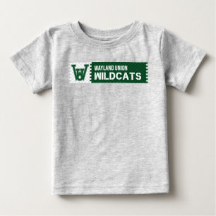 Wayland Gewerkschaft Wildcats Baby T-shirt