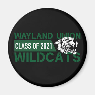 Wayland Union Wildcats #3 Magnet