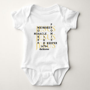 Waymaker Jesus Miracle Baby Strampler