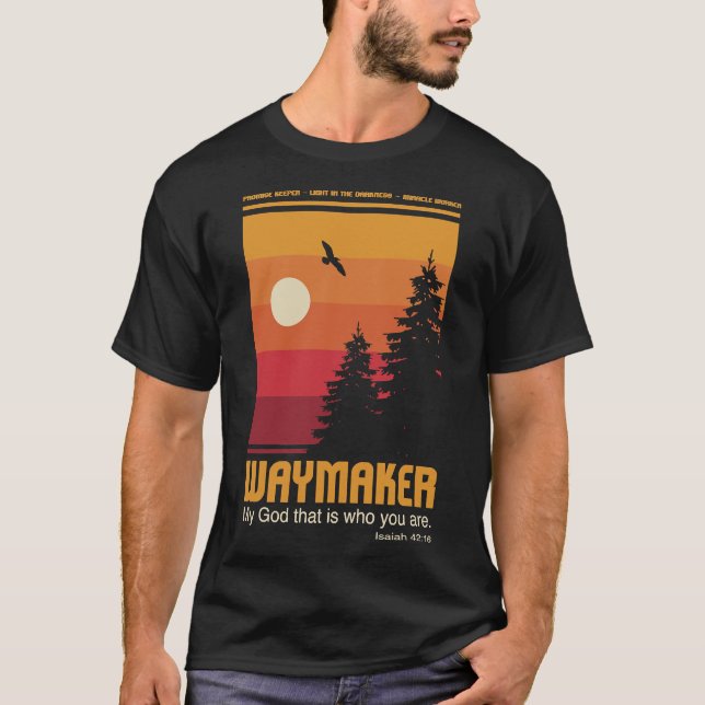 Waymaker Miracle Worker Promise Keeper T-Shirt (Vorderseite)